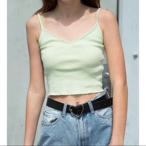 Brandy Melville Green Nicolette Tank